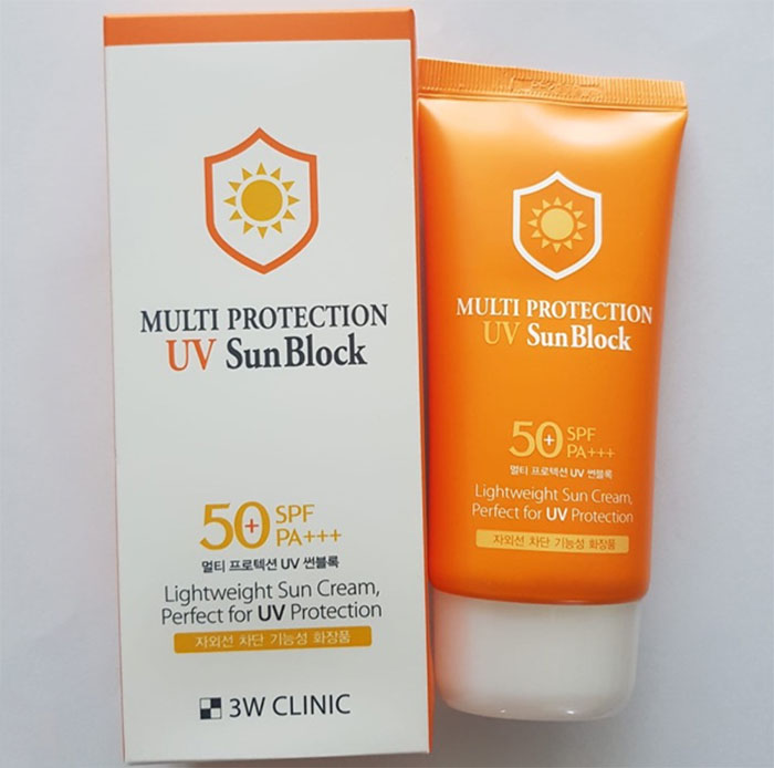 3W Clinic Multi Protection UV Sun Block SPF 50+/PA+++