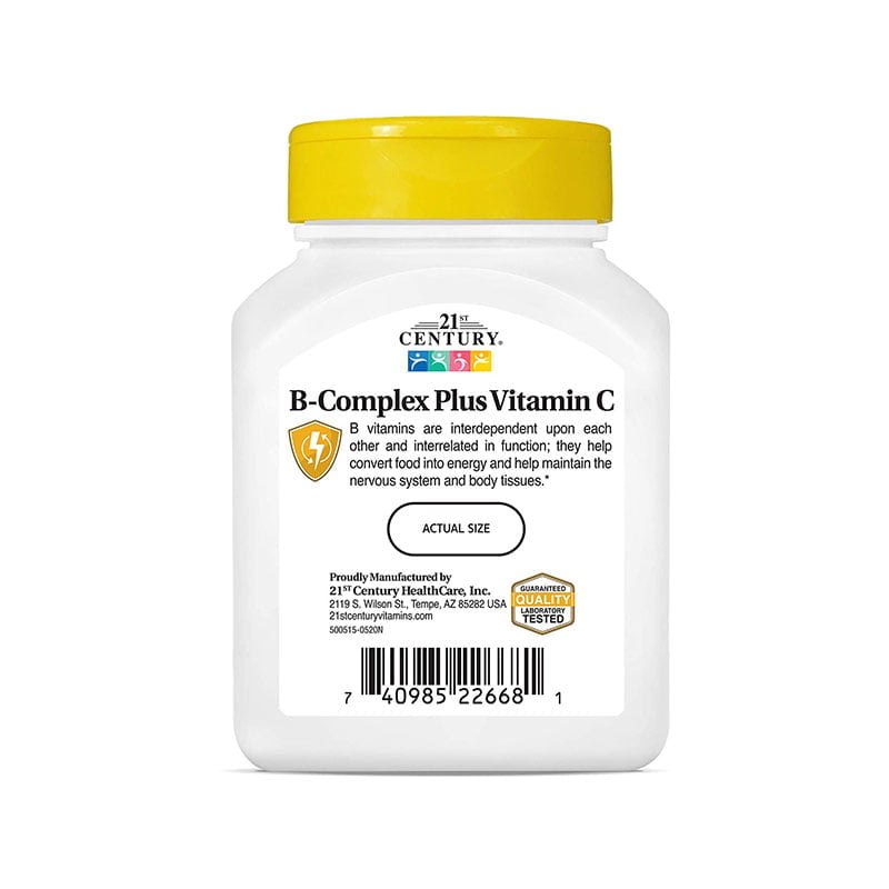 21st Century B-Complex Plus Vitamin C
