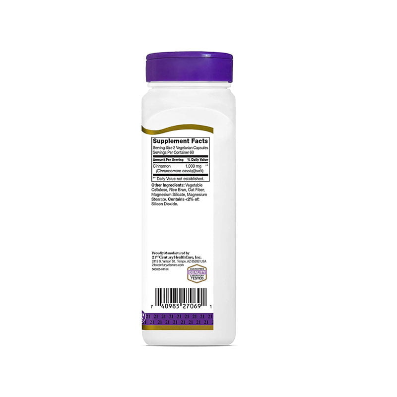 21st Century Cinnamon 1000mg