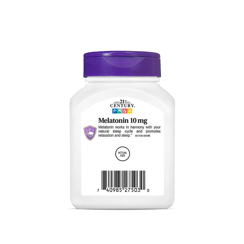 21st Century Melatonin Quick Dissolve 10 mg