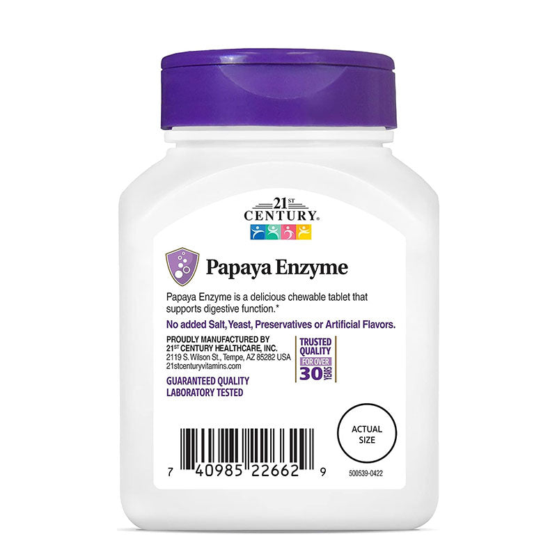 21st Century Papaya Enzyme