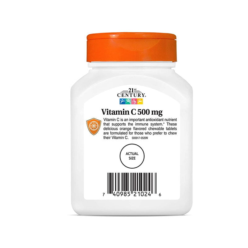 21st Century Vitamin C 500mg Orange