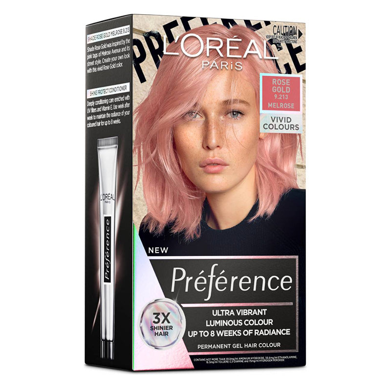 Loreal Hair Color Preference - 9.213 Rose Gold