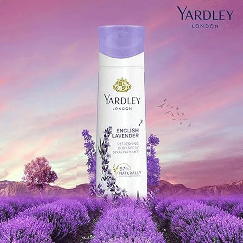 Yardley London English Lavender Body Spray For Women 150ml