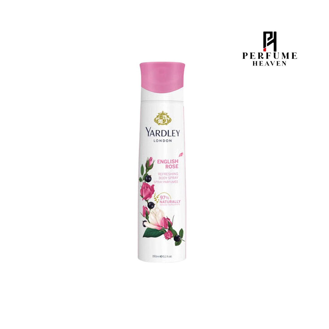 Yardley London English Rose Body Spray For Women 150ml