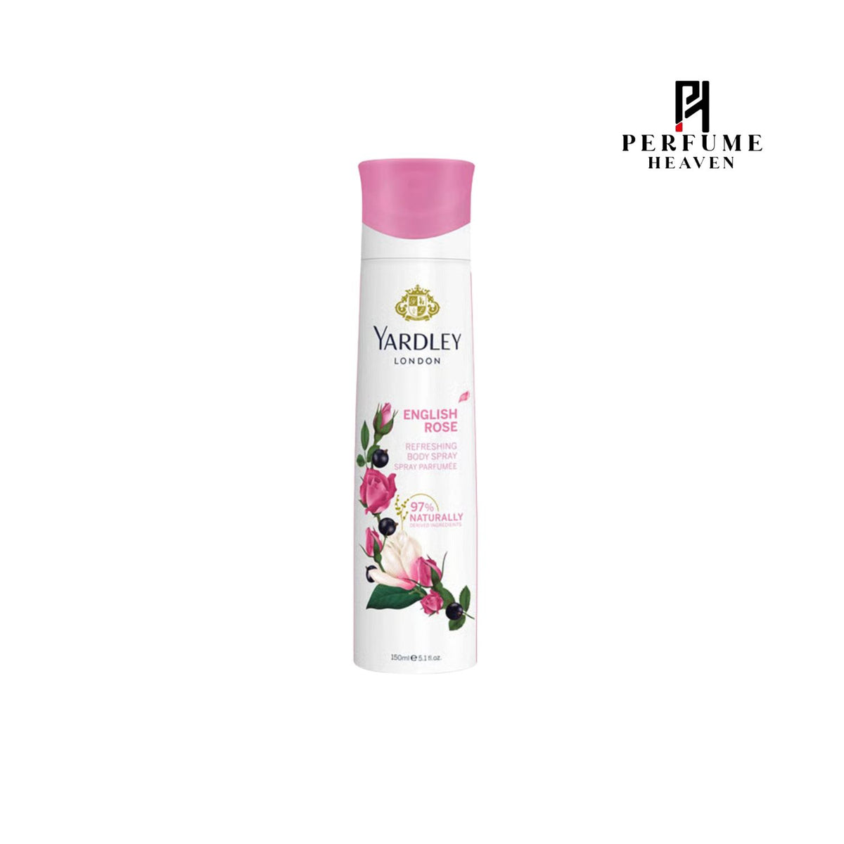 Yardley London English Rose Body Spray For Women 150ml