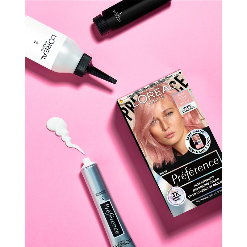 Loreal Hair Color Preference - 9.213 Rose Gold