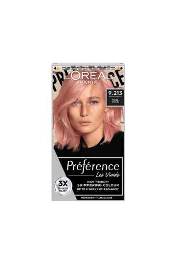 Loreal Hair Color Preference - 9.213 Rose Gold