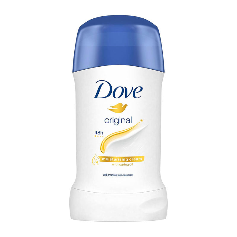 Dove Original Anti-Perspirant Deodorant ¼ moisturising cream with 100% natural caring oil Stick for 48-hour odour protection 40 ml