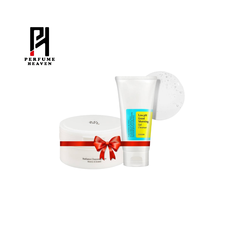 Double Cleanse [Beauty Of Joseon Radiance Cleansing Balm (100ml)+Cosrx Low pH Good Morning Gel Cleanser (150ml)]