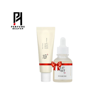 Daily Dose Of Glow [Beauty of Joseon Sunscreen Relief Sun (Rice +Probiotics) Spf 50+ PA++++ (50ml)+Beauty of Joseon Glow Deep Serum Rice + Alpha Arbutin (30ml)]