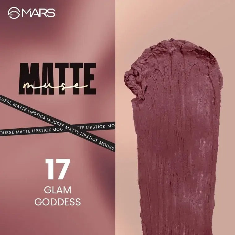 MARS Matte Muse Mousse Lipstick #17 Glam Goddess (3ml)