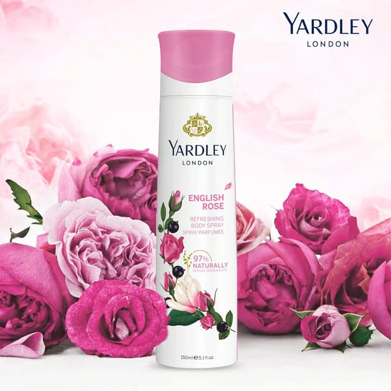 Yardley London English Rose Body Spray For Women 150ml