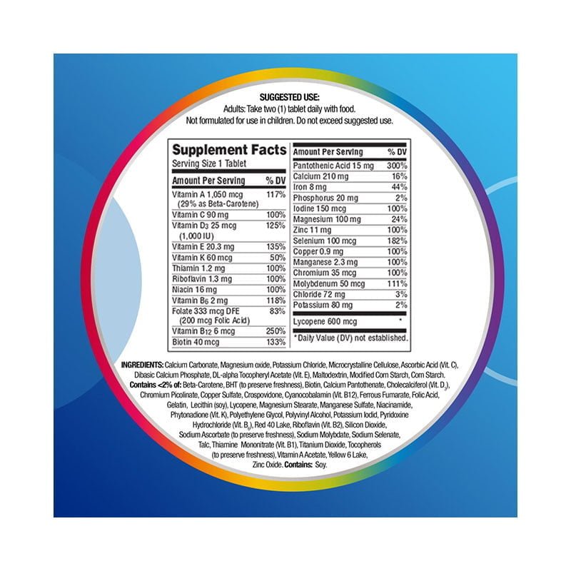 Centrum Multivitamins for Men With Vitamin D3, B Vitamins and Antioxidants