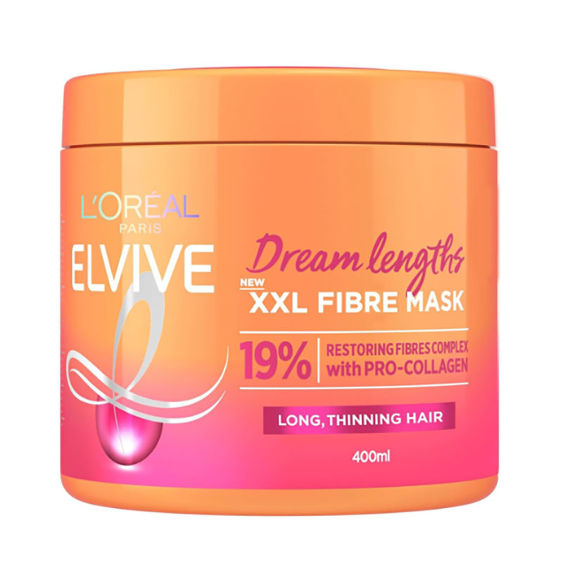 L’Oreal Hair Mask Dream Lengths XXL Fibre – 400ml