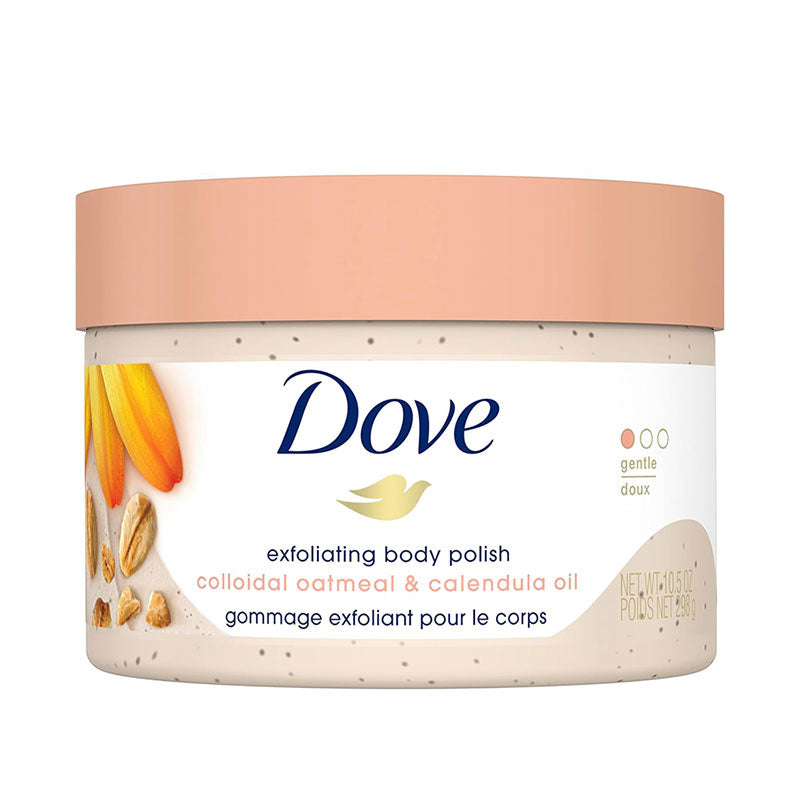 Dove Exfoliating Body Polish Colloidal Oatmeal & Calendula Oil – 298gm