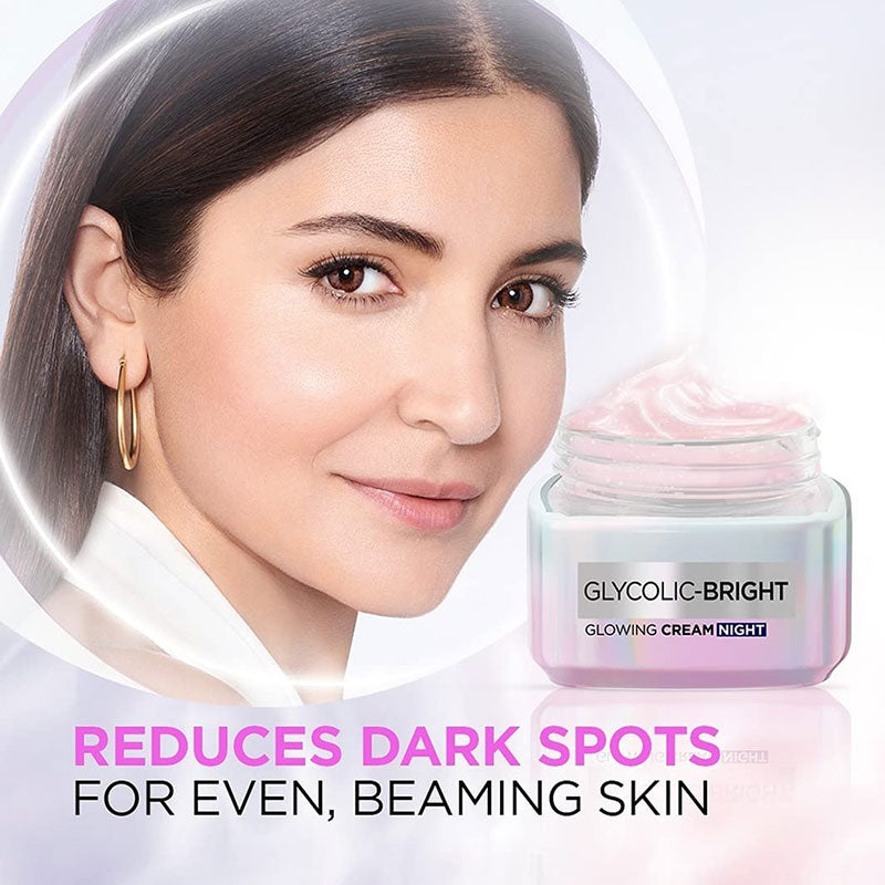 L’Oreal Paris Glycolic Bright Glowing Night Cream – 50ml