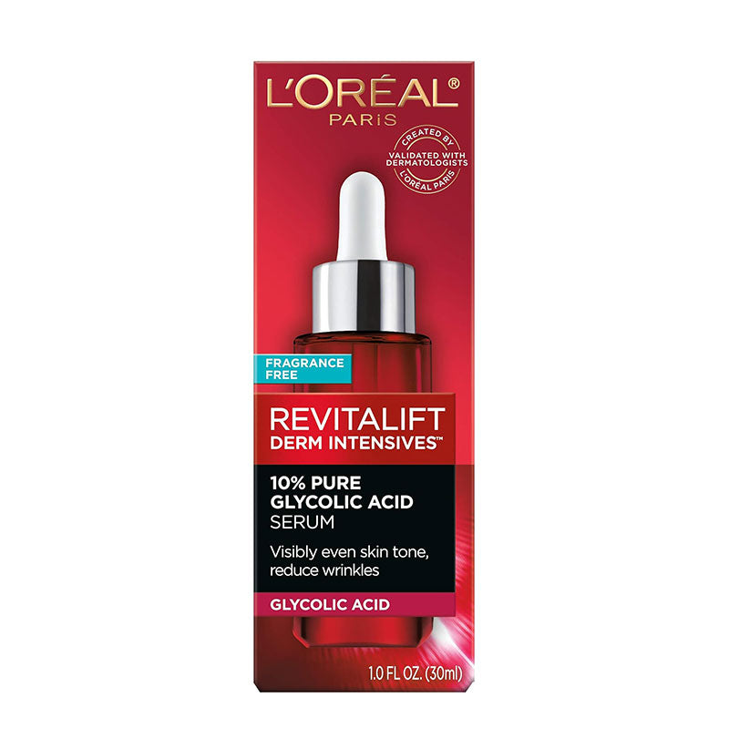 L’Oreal Paris Revitalift Derm Intensives Serum 10% Pure Glycolic Acid Fragrance Free – 30ml