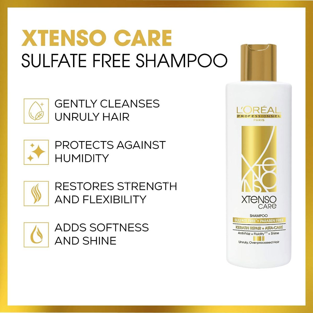 L’OREAL PROFESSIONNEL XTENSO CARE SULFATE FREE SHAMPOO – 250ML