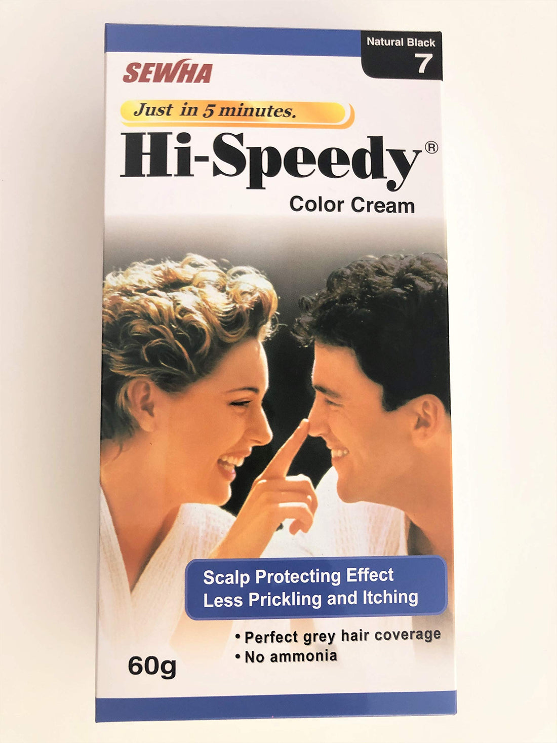 Hi-Speedy Hair Color Natural Black 7 (60g)