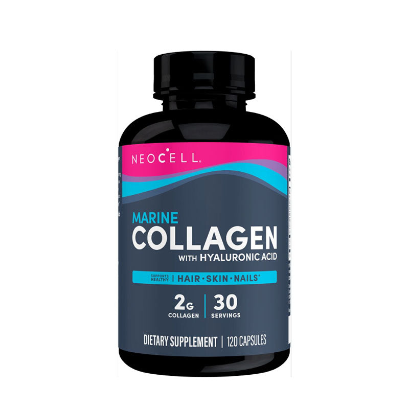 Neocell Marine Collagen – 120 Capsules with Hyaluronic Acid