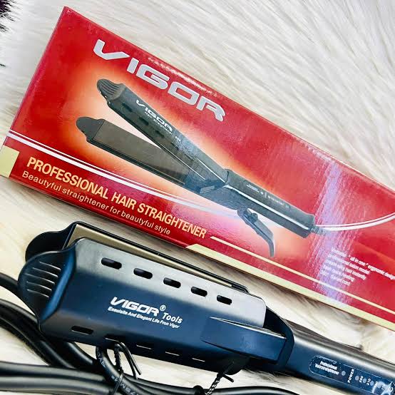 VIGOR V-908 Fast Hair Straightener Professional Hair Iron, Heavy Duty