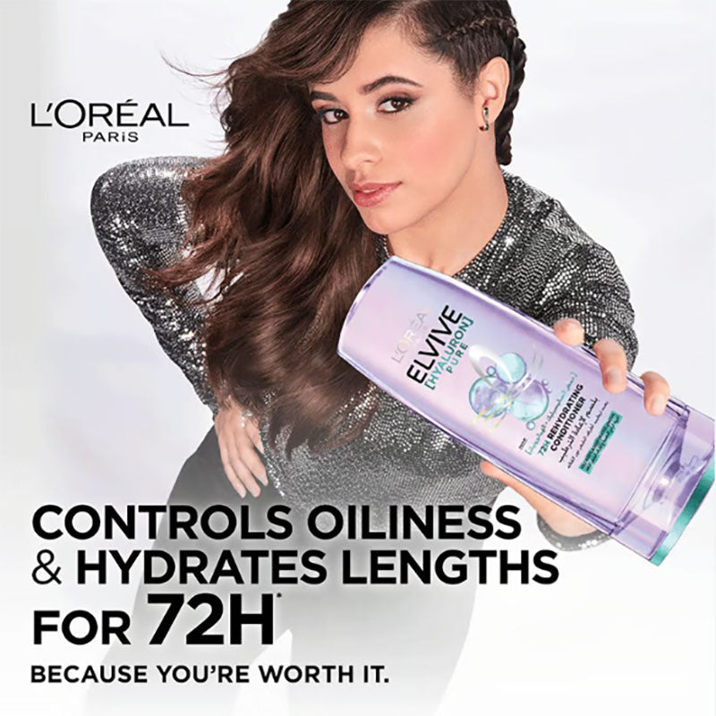 L’Oreal Paris Elvive Hyaluron Pure 72H Rehydrating Conditioner 360ml