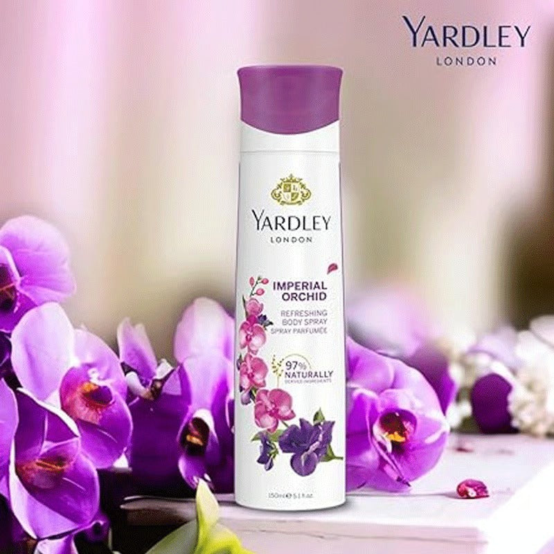 Yardley London Imperial Orchid Body Spray For Women 150ml