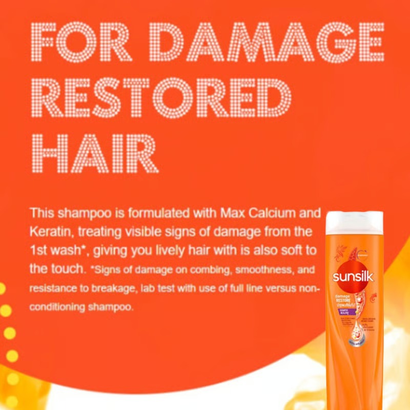 Sunsilk Damage Restore Shampoo 300ml