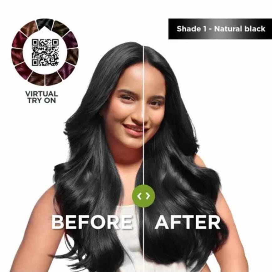 Garnier Color Naturals Shade 1 Natural Black 70ml+60g