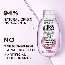 Garnier Ultimate Blends Rice Water Infusion & Starch Shampoo 250ml
