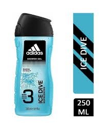 Adidas 3 in 1 Ice Dive Man Shower Gel 400ml