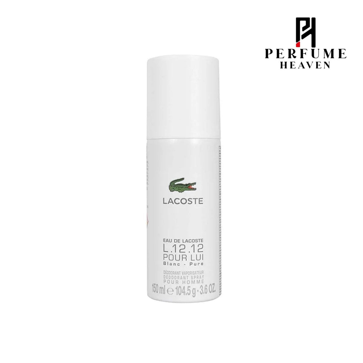 Lacoste Eau De Lacoste L.12.12 Blanc-Pure Deodorant Spray 150ml