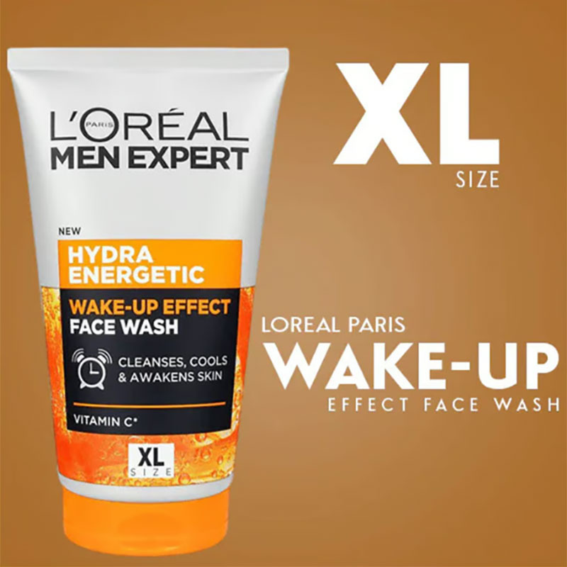 L’Oreal Men Expert Hydra Energetic Wake-Up Effect Face Wash – 150ml