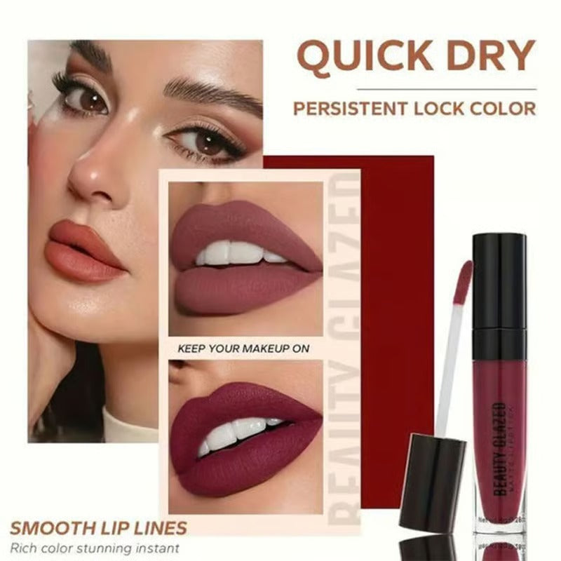 Beauty Glazed Matte Lipstick 8g - 117 LOVE