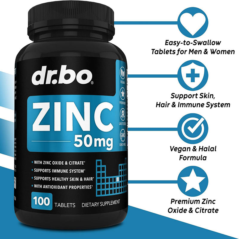 Dr.bo Zinc 50mg Tablets