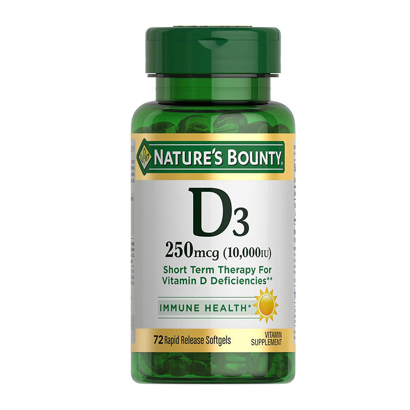 Nature’s Bounty D3 250mcg 10000 IU