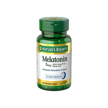 Nature’s Bounty Melatonin 5mg Sleep Aid Softgels