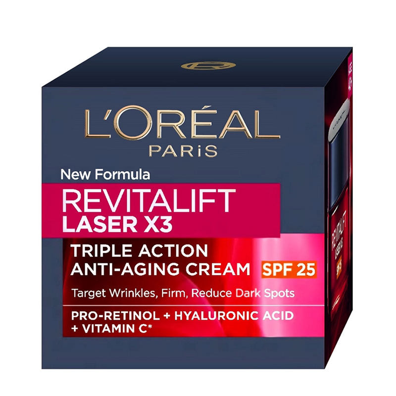 L’Oreal Paris Revitalift Laser X3 Day Cream SPF 25 – 50ml