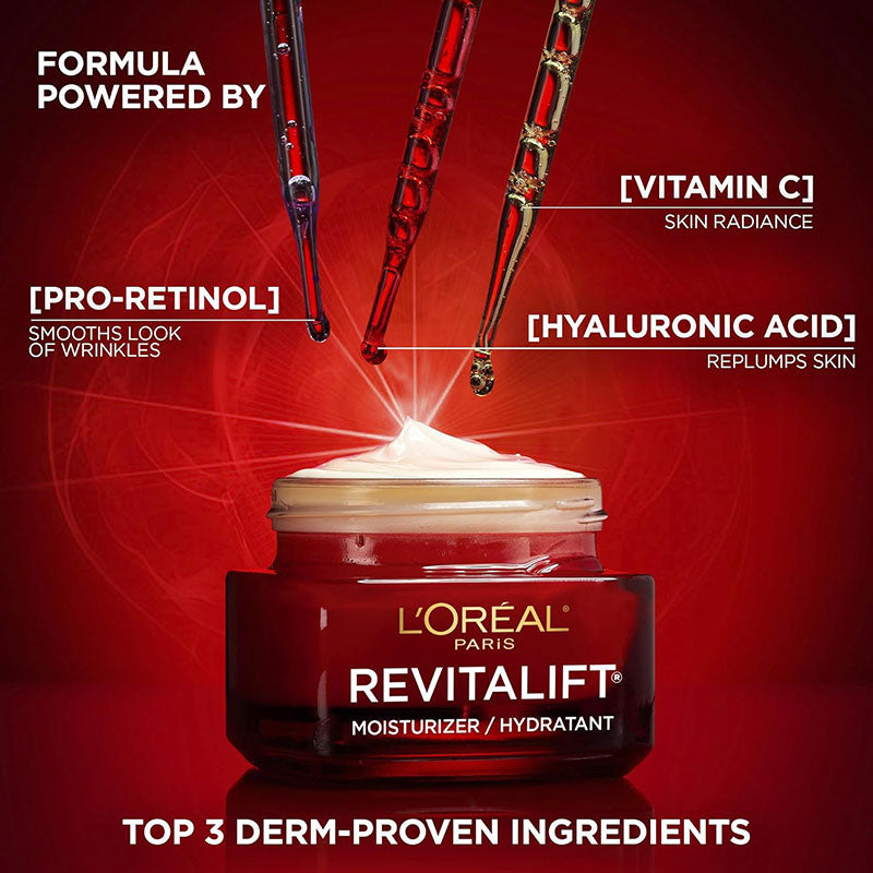 L’Oreal Revitallift Triple Power Anti-Aging Moisturizer – 48gm