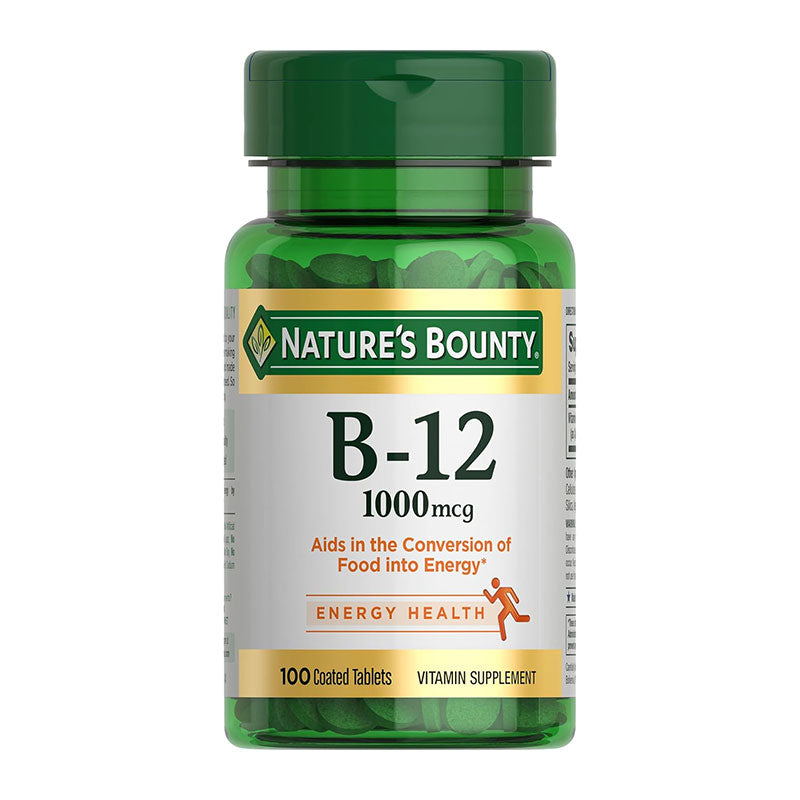 Nature’s Bounty Vitamin B-12 1000mcg