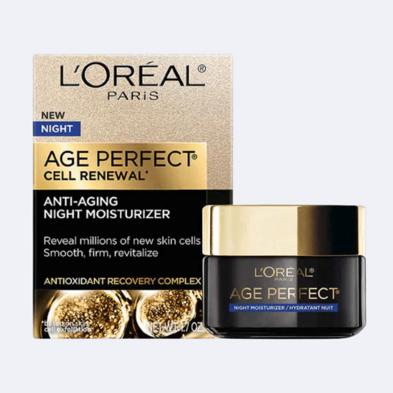LOreal Paris Age Perfect Cell Renewal Anti-Aging Night Moisturizer – 48gm
