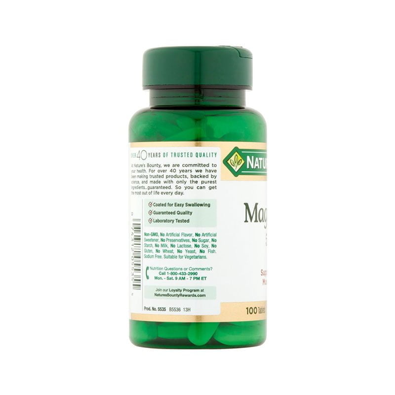 Nature’s Bounty Magnesium 500mg