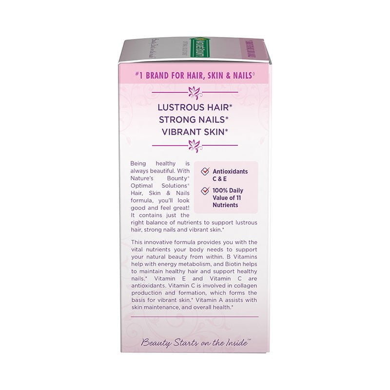 Nature’s Bounty Optimal Solutions Hair, Skin & Nails