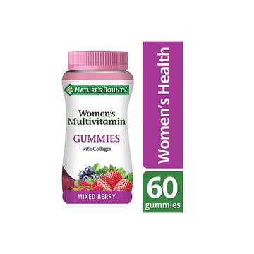 Nature’s Bounty Women’s Multivitamin With Collagen Gummies 60