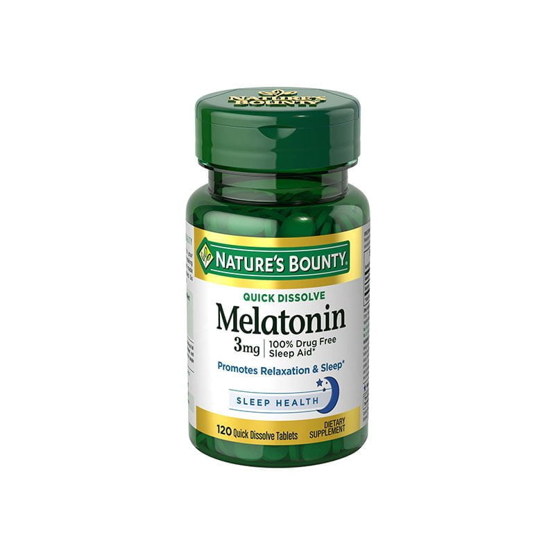 Nature’s Bounty Melatonin 3mg