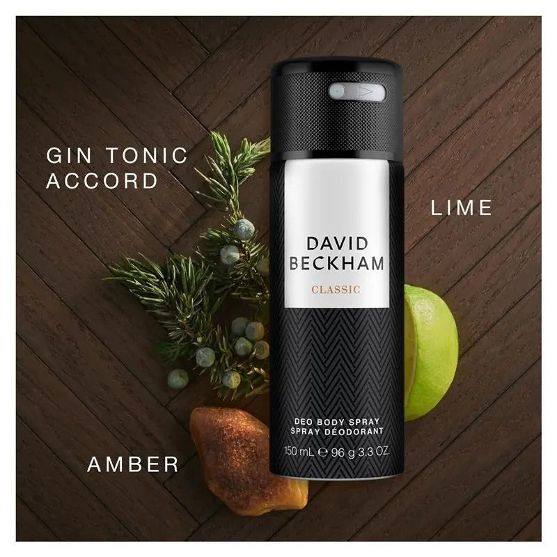David Beckham Classic Deodorant Spray 150ml