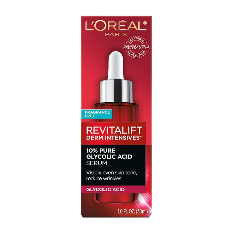 L’Oreal Paris Revitalift 10% Pure Glycolic Acid Fragrance Free Serum – 30ml