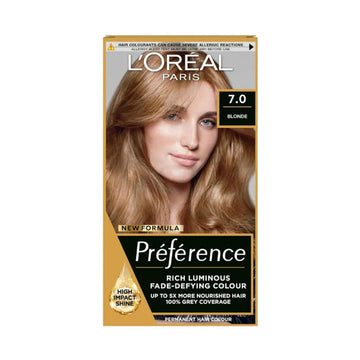 Loreal Paris Preference Luminous Fade-Defying Hair Color – 7.0 Blonde