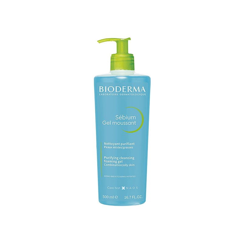 Bioderma Sebium Purifying Cleansing Foaming Gel Cleanser 400ml